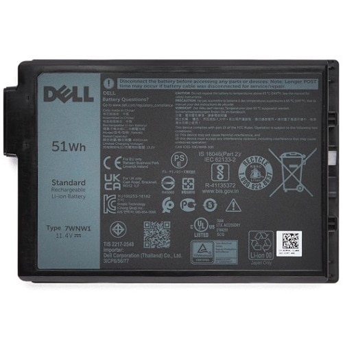 Dell 3-cell 51 Wh Lithium Ion Battery