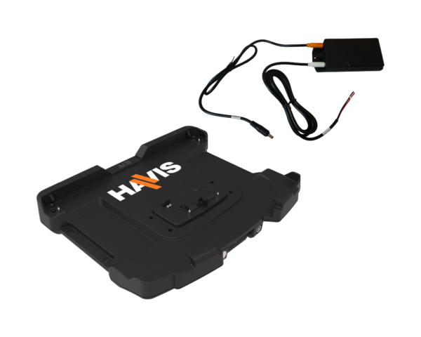 Docking Station for Panasonic TOUGHBOOK 55 & 56 with Standard Port Replication & Dual Pass-Thru Antenna Connections & Havis Power Supply