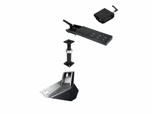 Standard Pedestal Mount Package For 2019‐2024 Ram 1500 Pickup Truck (5th Gen- Body Code DT) - HAVIS