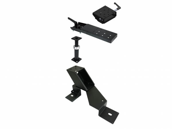Standard Pedestal Mount Package For Ford 2018-2025 Expedition, Ford 2015-2024 F-150, 2017-2024 F-250, F-350, F-450, F-250, F-350, F-450, F-550 Chassis Cab, and 2022-2024 Ford F-150 Lightning
