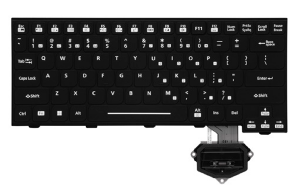Panasonic Rubber Backlit Keyboard (US) for Toughbook 40