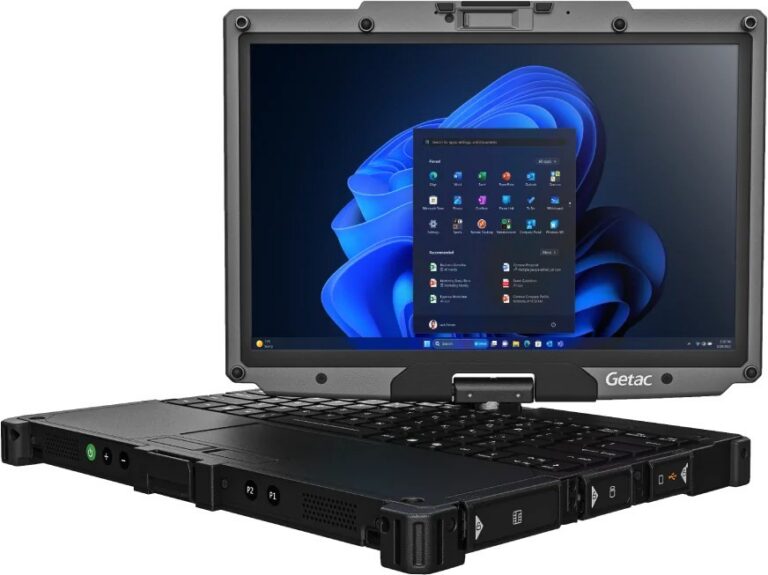 Getac V120 – Core Ultra 5 225H, 16GB, 256GB SSD, 5G – VV1P2PAXBGCX