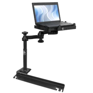 RAM No-Drill Laptop Mount for '10-13 Ford Transit Connect + More